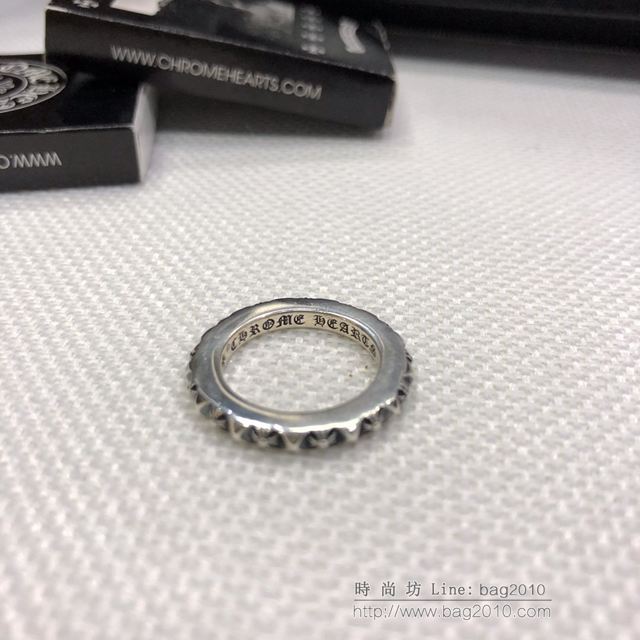 chrome hearts銀飾 克羅心戒指 925銀 純手工製作 克羅心首飾  gjc1976
